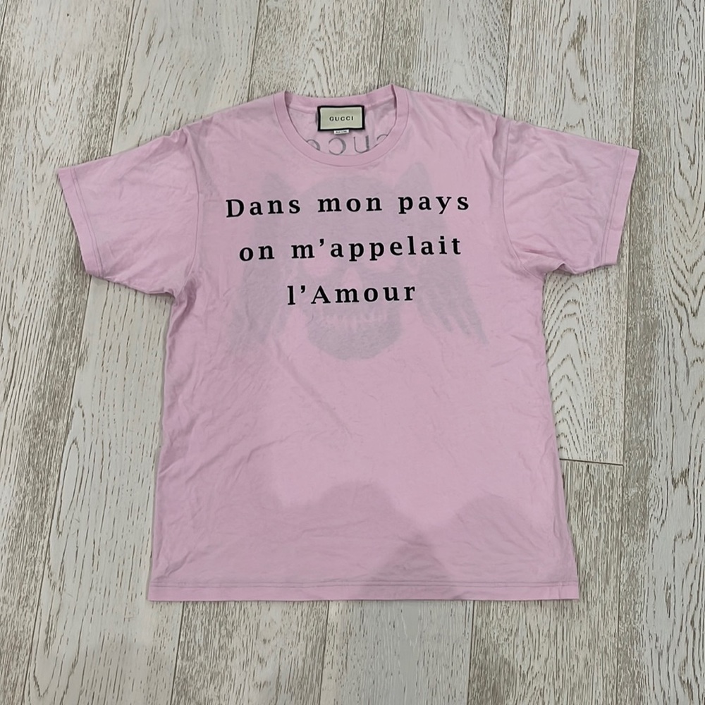 Authentic Gucci Light Pink Shirt